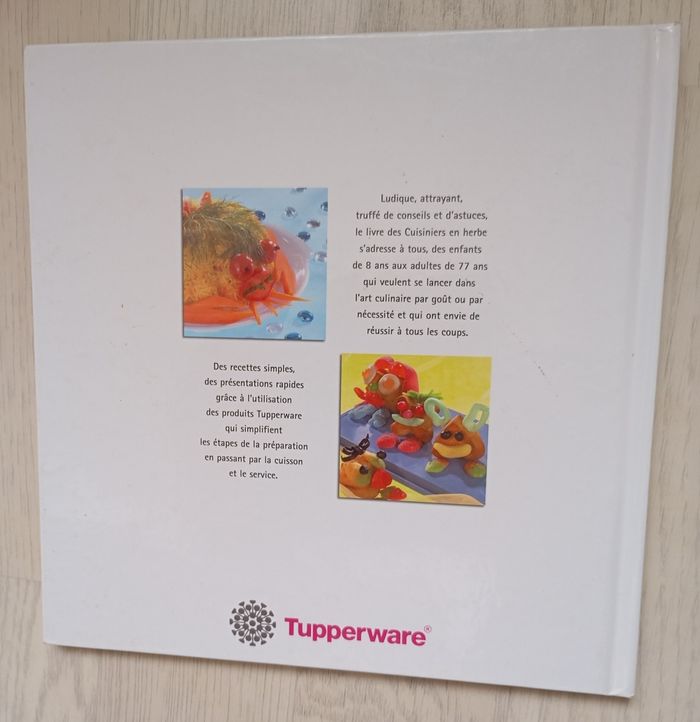 Livre Les cuisiniers en herbe Tupperware - photo numéro 2