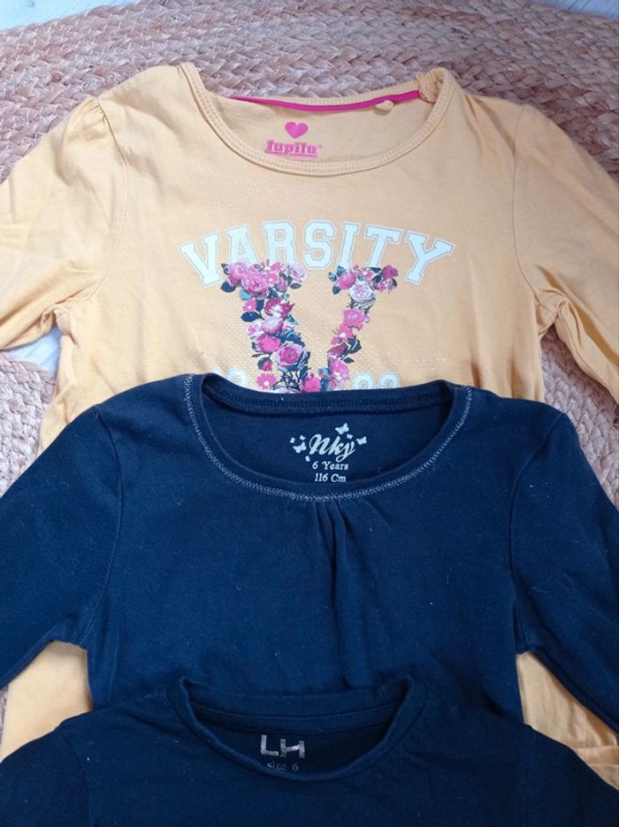 Lot de 3 t-shirts 6 ans - photo numéro 3
