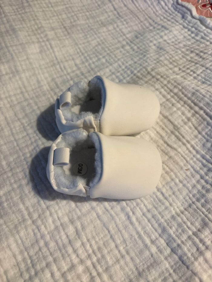 Chaussons blanc / mixte - photo numéro 4