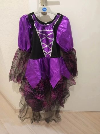 Déguisement sorcière avec chapeau