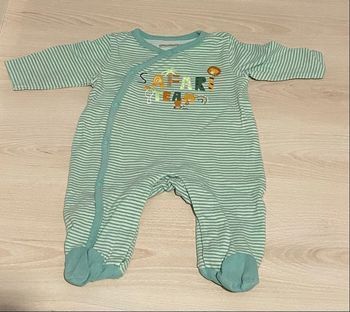 Pyjama coton 1 mois x2