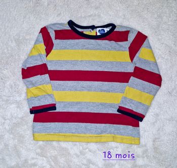 T-shirt garçon 18 mois 