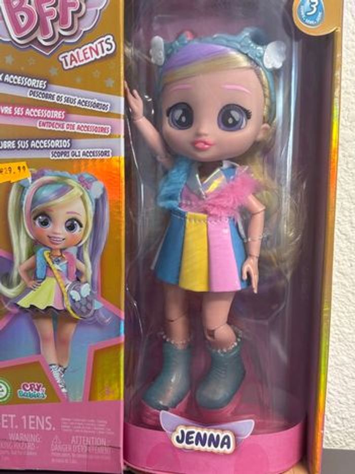 Poupée BFF Cry Babies en Jenna - photo numéro 2