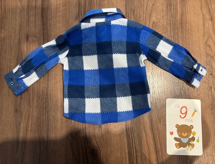 Chemise polaire pour bébé taille 9 mois - photo numéro 4