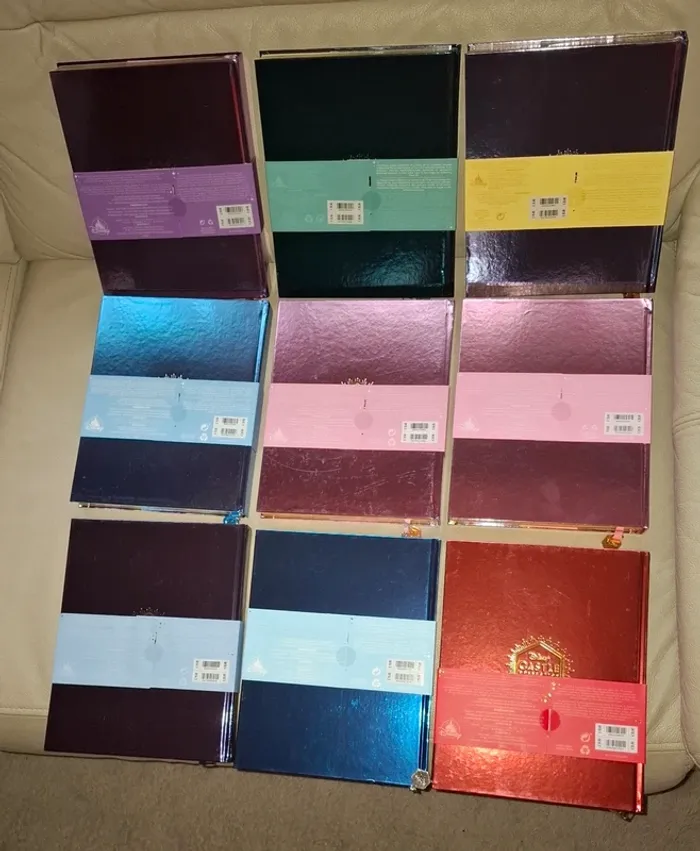 Lot de carnets livres cahiers castle collection disney princesse - photo numéro 11