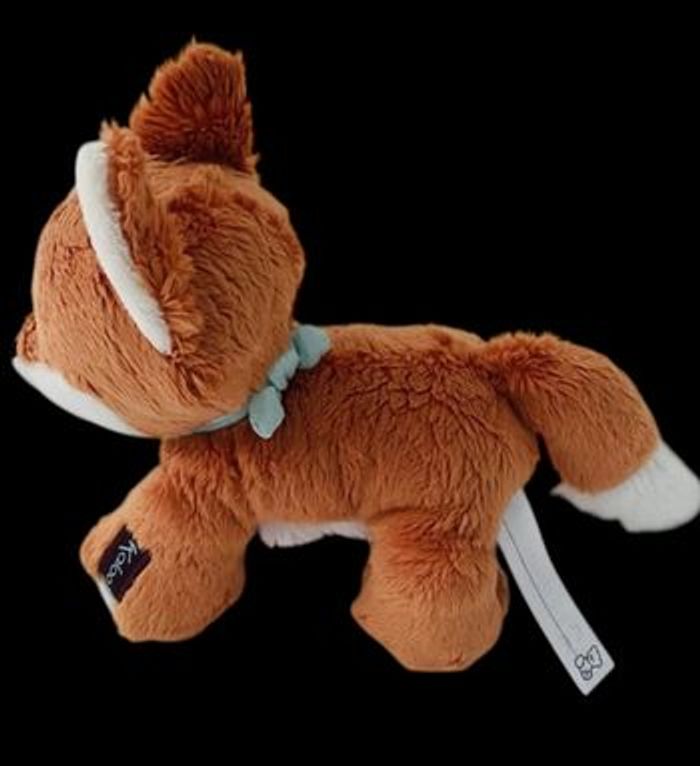 ❤️B5668 Doudou Peluche Renard Orange Les Amis Kaloo Bandana Bleu - photo numéro 2