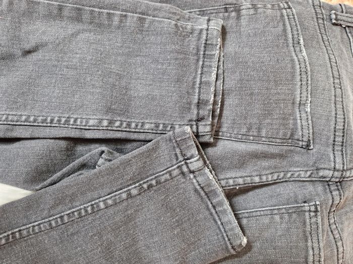 🐭 Jeans gris foncé Bershka taille 36 - photo numéro 7