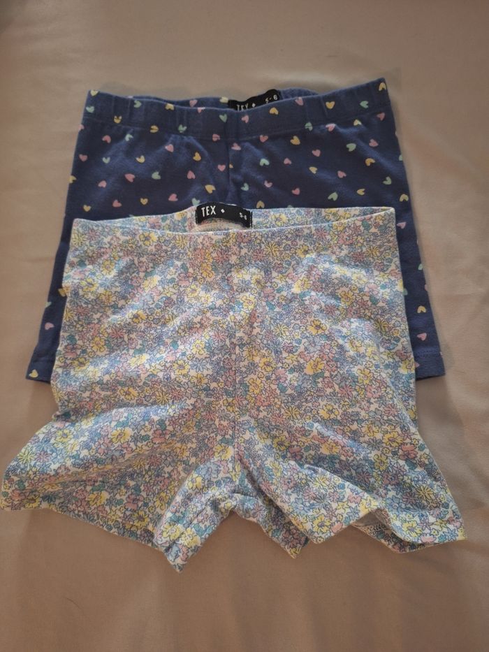 Lot 2 shorts fille