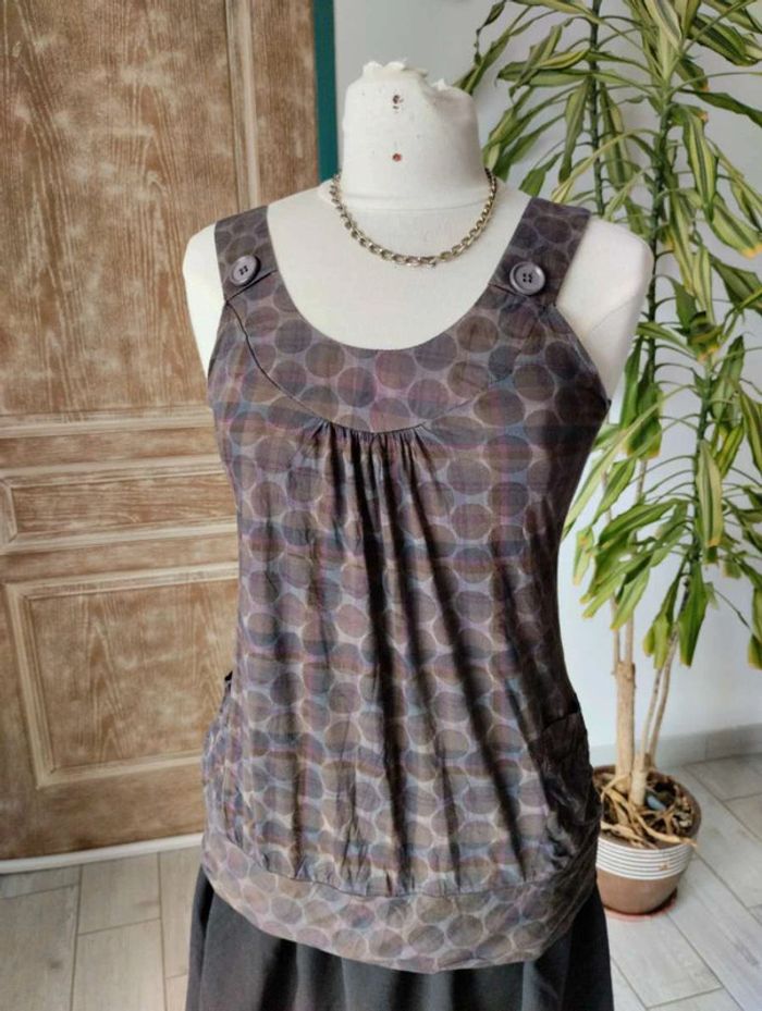 Blouse débardeur