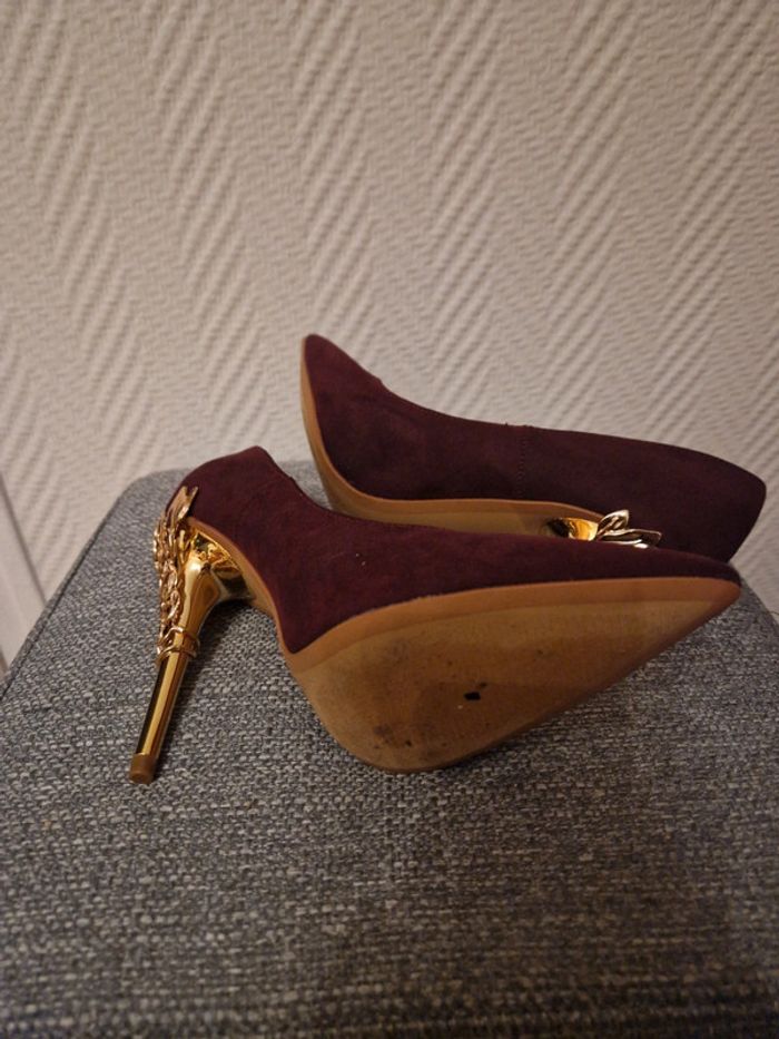 Talons bordeaux taille 36 - photo numéro 4