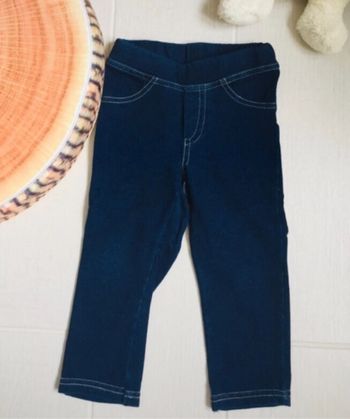 Pantalon legging imitation jean 18 mois / 80 cm