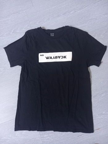 T-shirt enfant noir kiabi 14ans