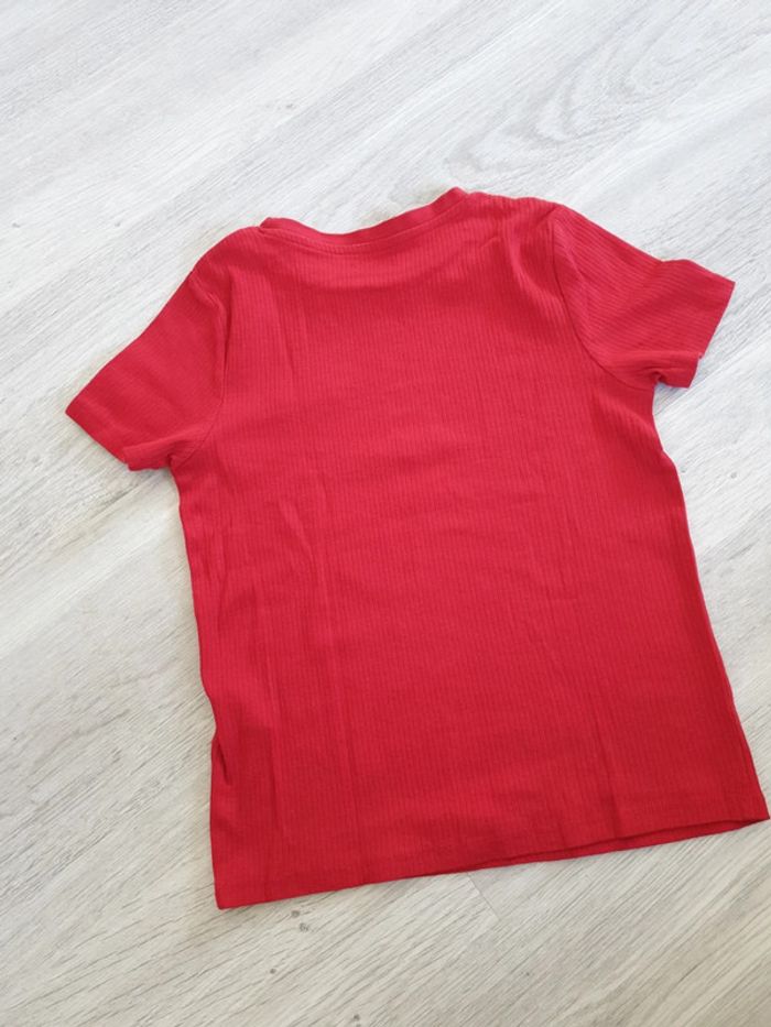 T-shirt fille rouge 14 ans - photo numéro 6