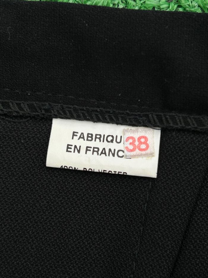 Jupe longue noire droite – fente côté, taille 38 - photo numéro 2