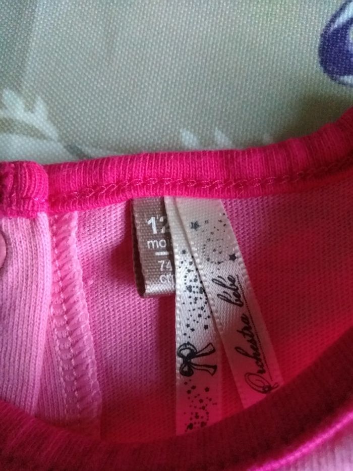 Pyjama léger, orchestra, taille 12 mois, neuf - photo numéro 3