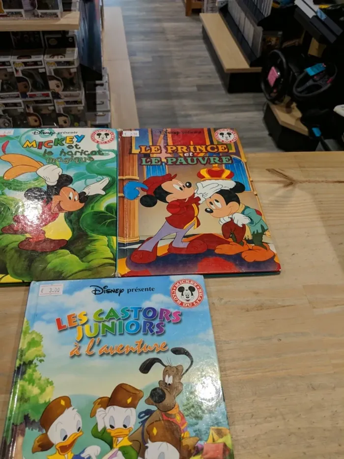 Lot de 3 Livres Disney - Mickey & Friends - photo numéro 3