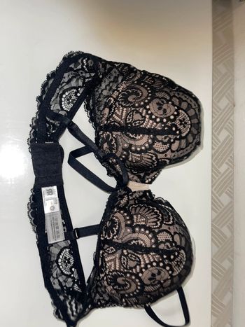 Soutien gorge noir/chair 95B
