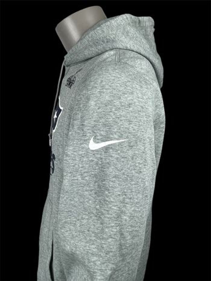 Sweat à capuche Nike NFL New Super Bowl gris homme L - Hoodie sport, streetwear, football US Pull - photo numéro 4