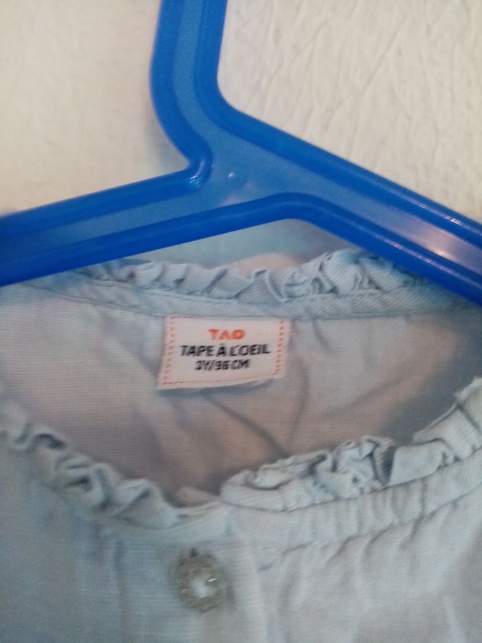 3 ans /tunique tape a l'œil /jeans slim bleu marine  kiabi /excellent état - photo numéro 2
