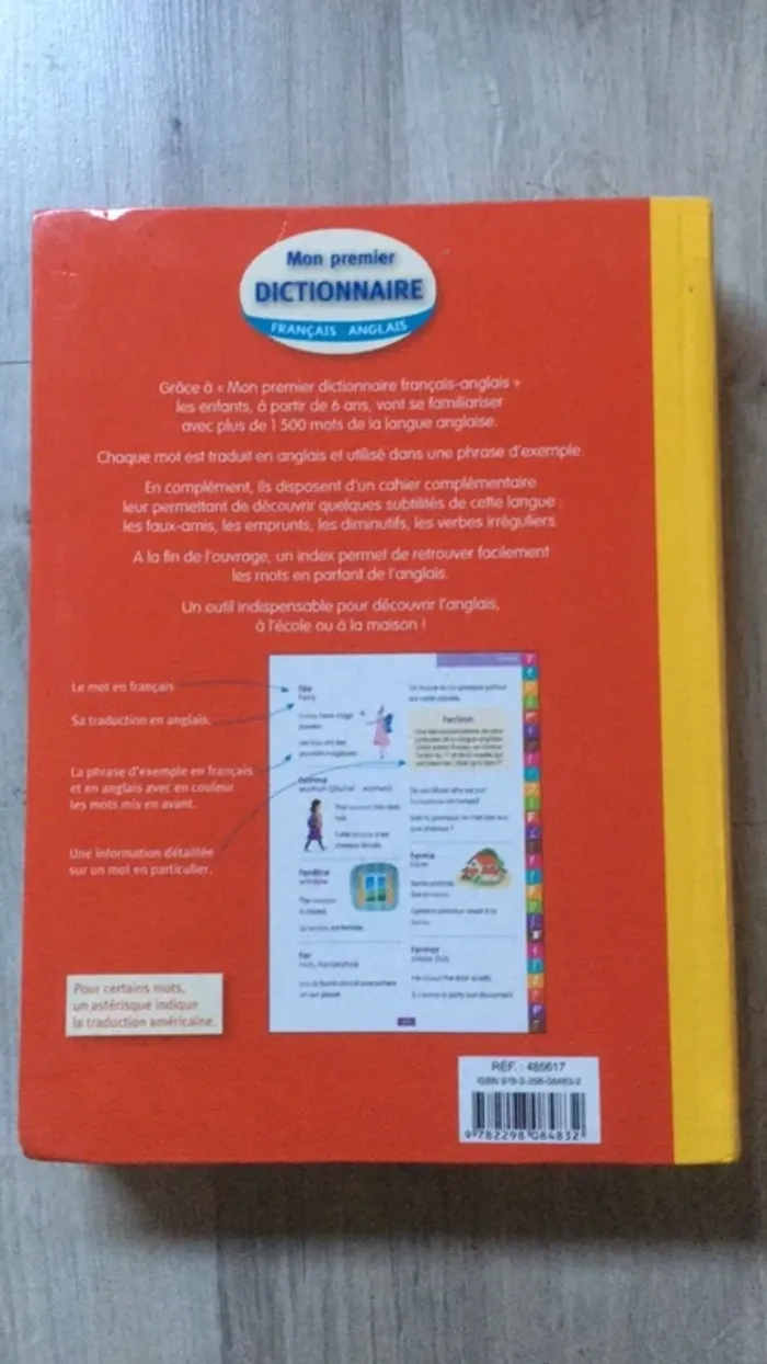 Mon premier dictionnaire Français - Anglais - photo numéro 2