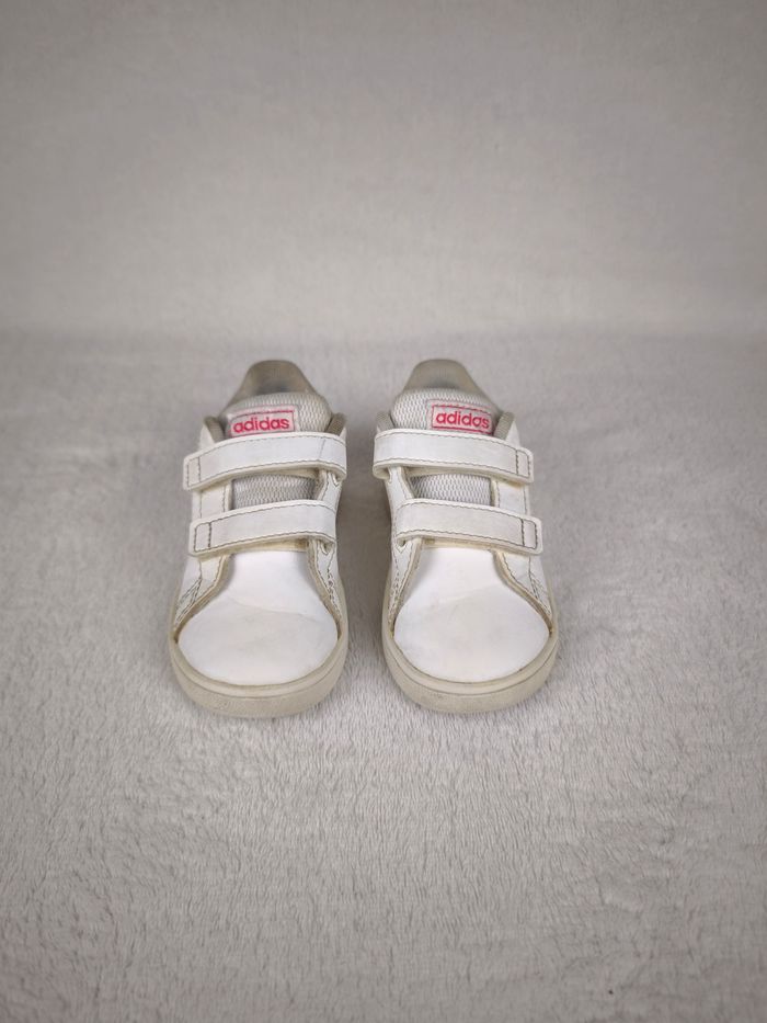 Stan Smith blanche rose Adidas fille pointure 23 - photo numéro 8