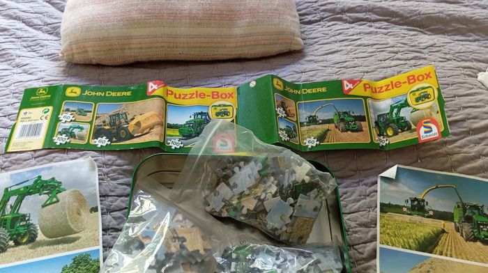 Mallette 4 puzzles tracteur Fendt - photo numéro 2