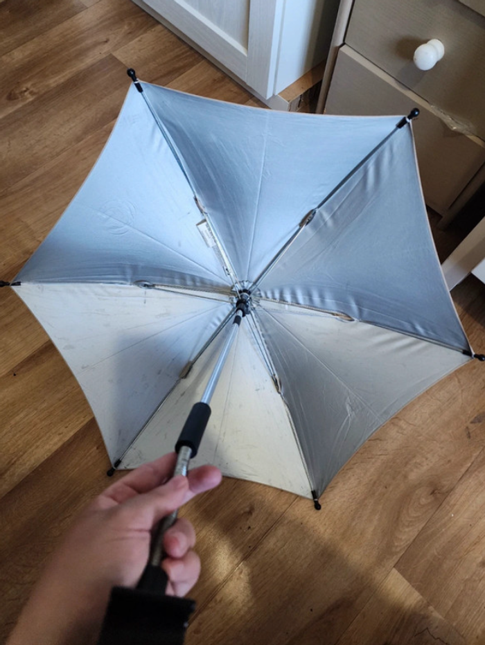 ombrelle bugaboo anti uv beige - photo numéro 5