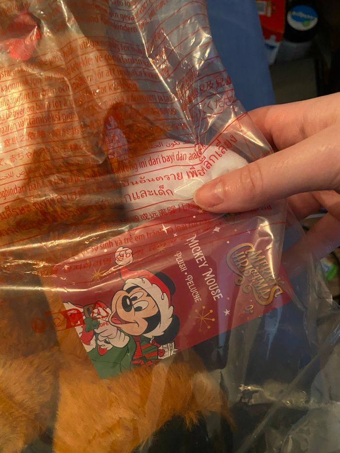 Peluche Mickey Renne 2025 Noël - photo numéro 4