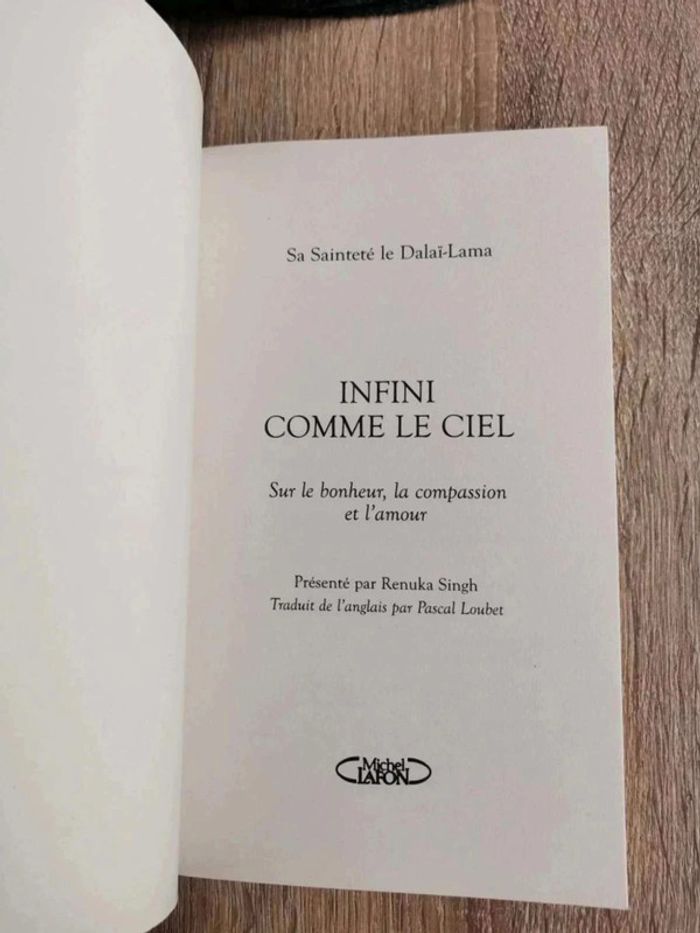 Livre Infini comme le ciel - photo numéro 3