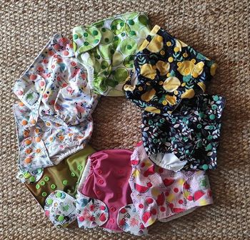 Lot couche terre à terre écolo 