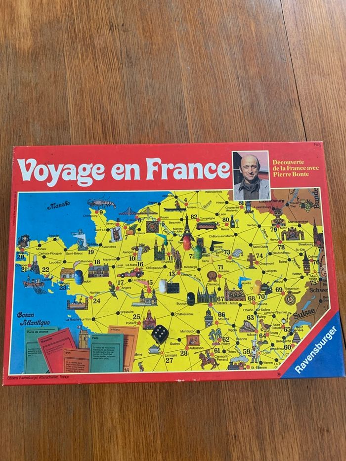Jeu de société Voyage de France Ravensburger - photo numéro 2