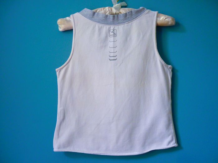 Lot T-shirts femme decathlon S 36 sport orange blanc noir TBE - photo numéro 9