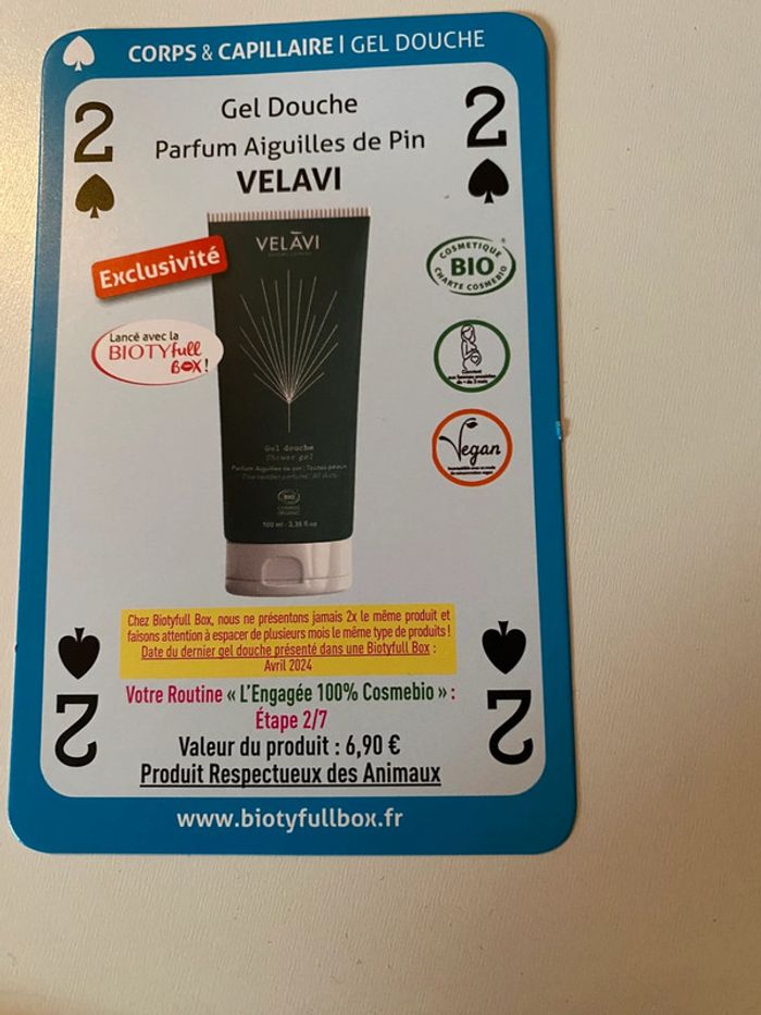 Gel douche Velavi 100 ml - photo numéro 4
