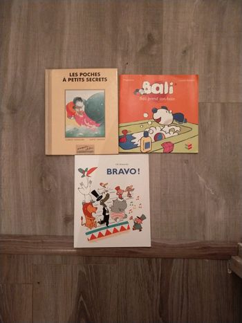 3 livres pour enfants