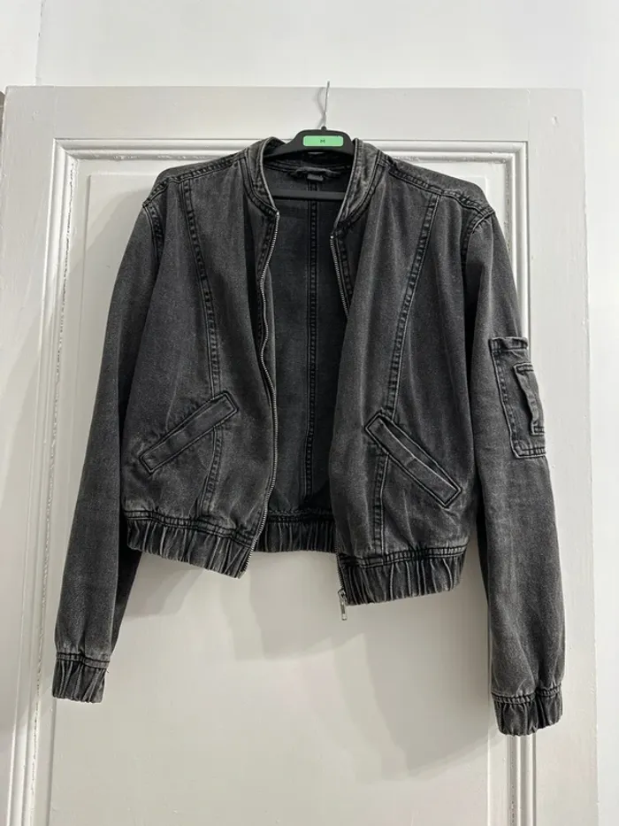 Bombers en jeans - photo numéro 2