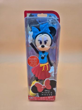 disney Poupée Minnie Mouse "Sweet & Stylish"  Look Chic Bleu, Rouge & Jaune