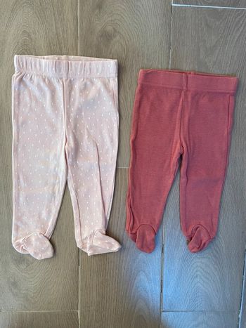 2 bas de pyjama 9mois