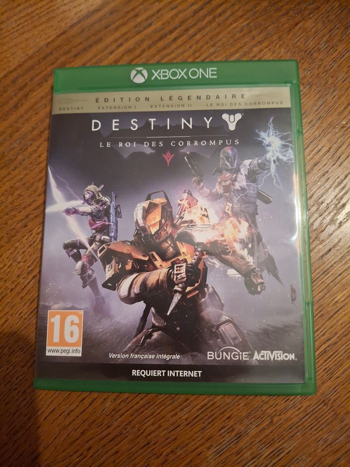 Jeu xbox one destiny le roi des corrompus edition legendaire