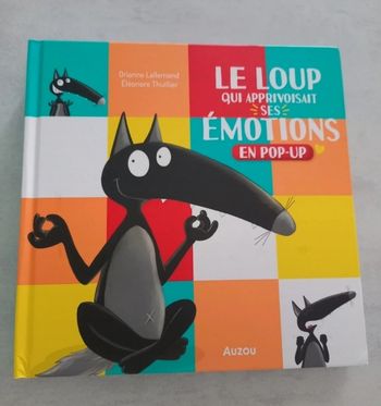 Le loup qui apprivoisait ses émotions en Pop Up