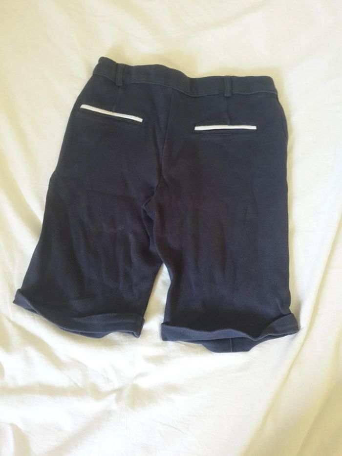 Bermuda garçon Marque Z taille 12 ans bleu marine - photo numéro 2
