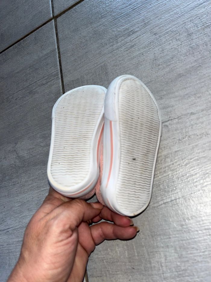 Baskets basse rose brillant - photo numéro 3