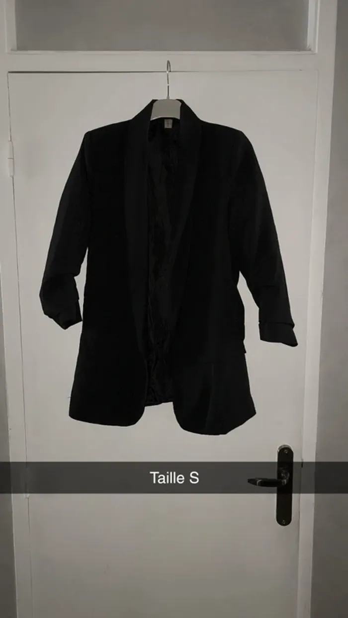 Blazer noir taille S
