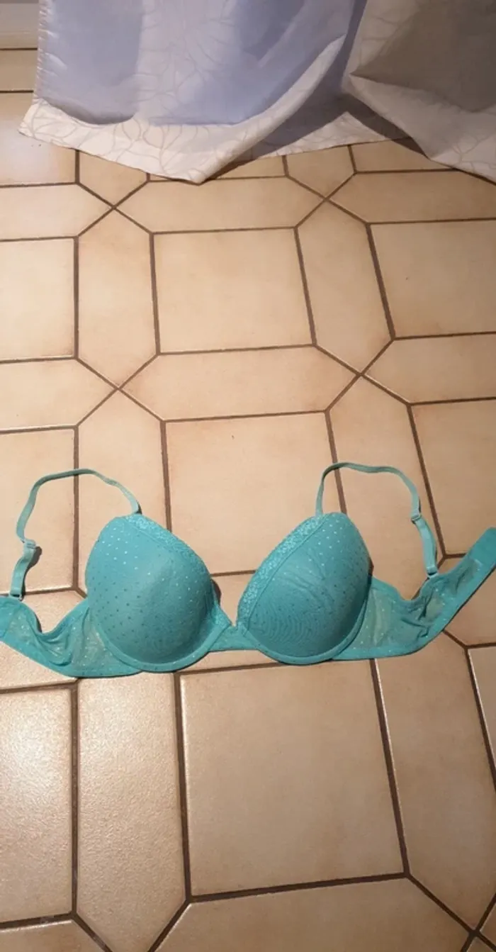 Soutient gorge bleu