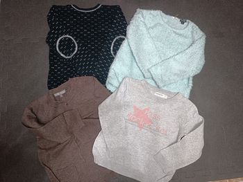 Lot de 4 pulls fille 3ans