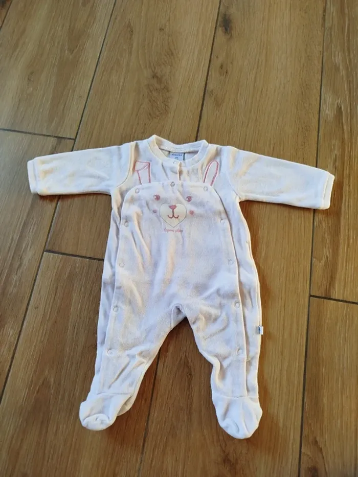 Lot de 8 pyjamas chauds bébé 3 mois fille - photo numéro 6