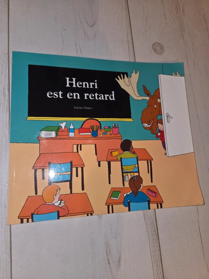 Livre Henri est en retard