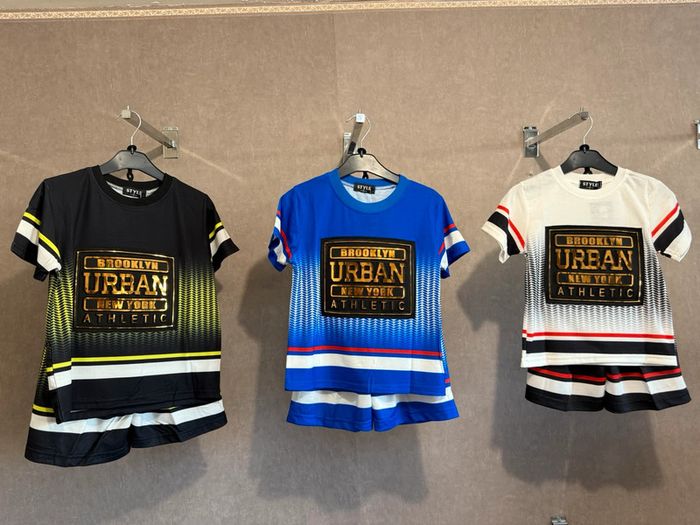 Ensemble pour garçons short et t-shirt - photo numéro 4