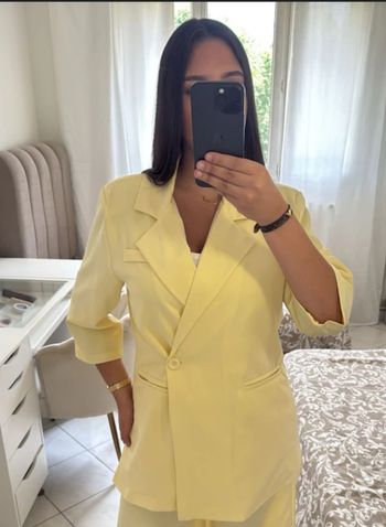 Blazer manches courtes