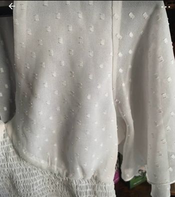Blouse blanche Jennyfer 