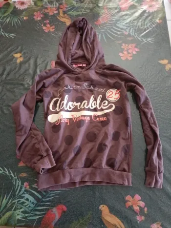 Sweat adorable fille 10 ans